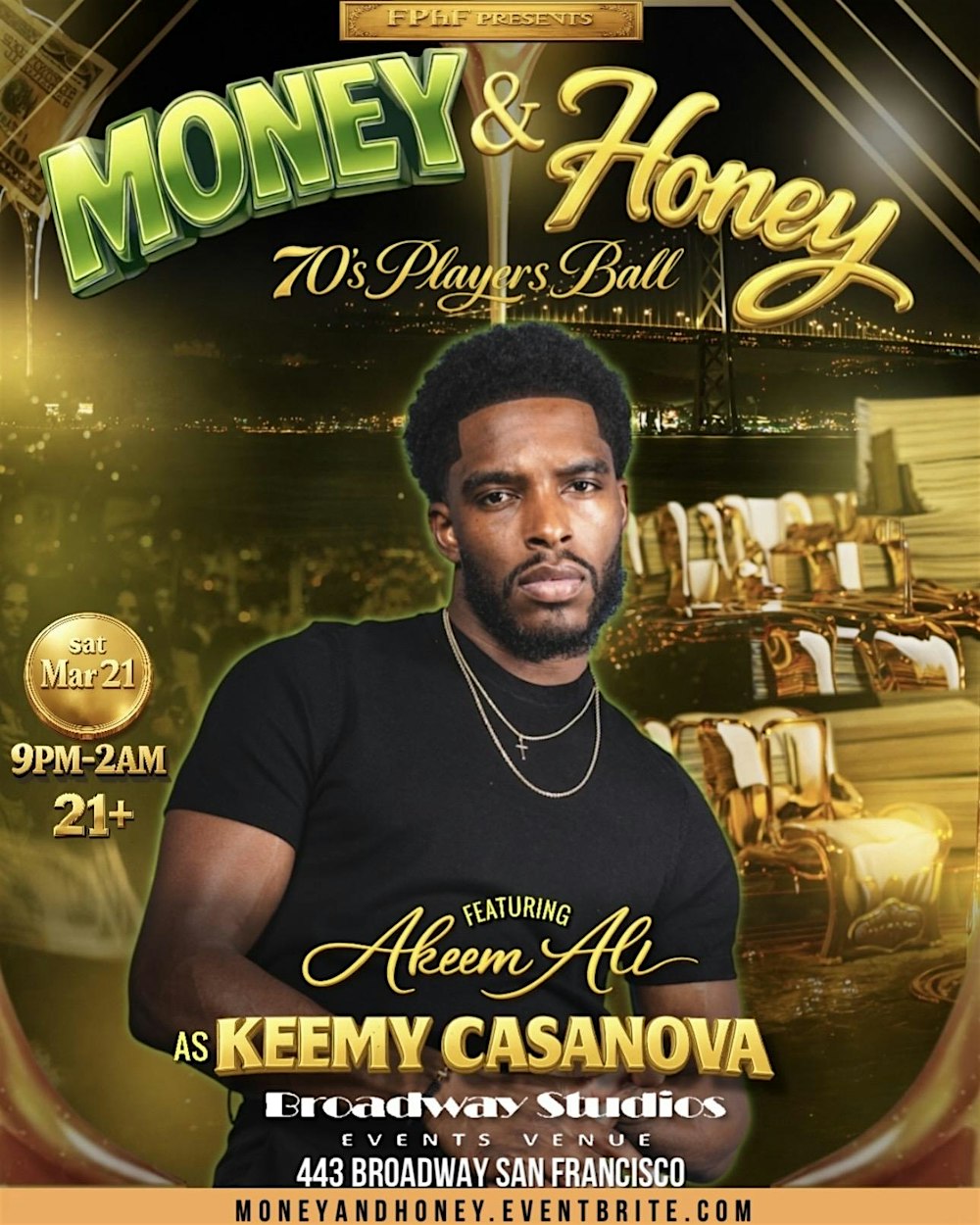 Money & Honey 70’s Players Ball