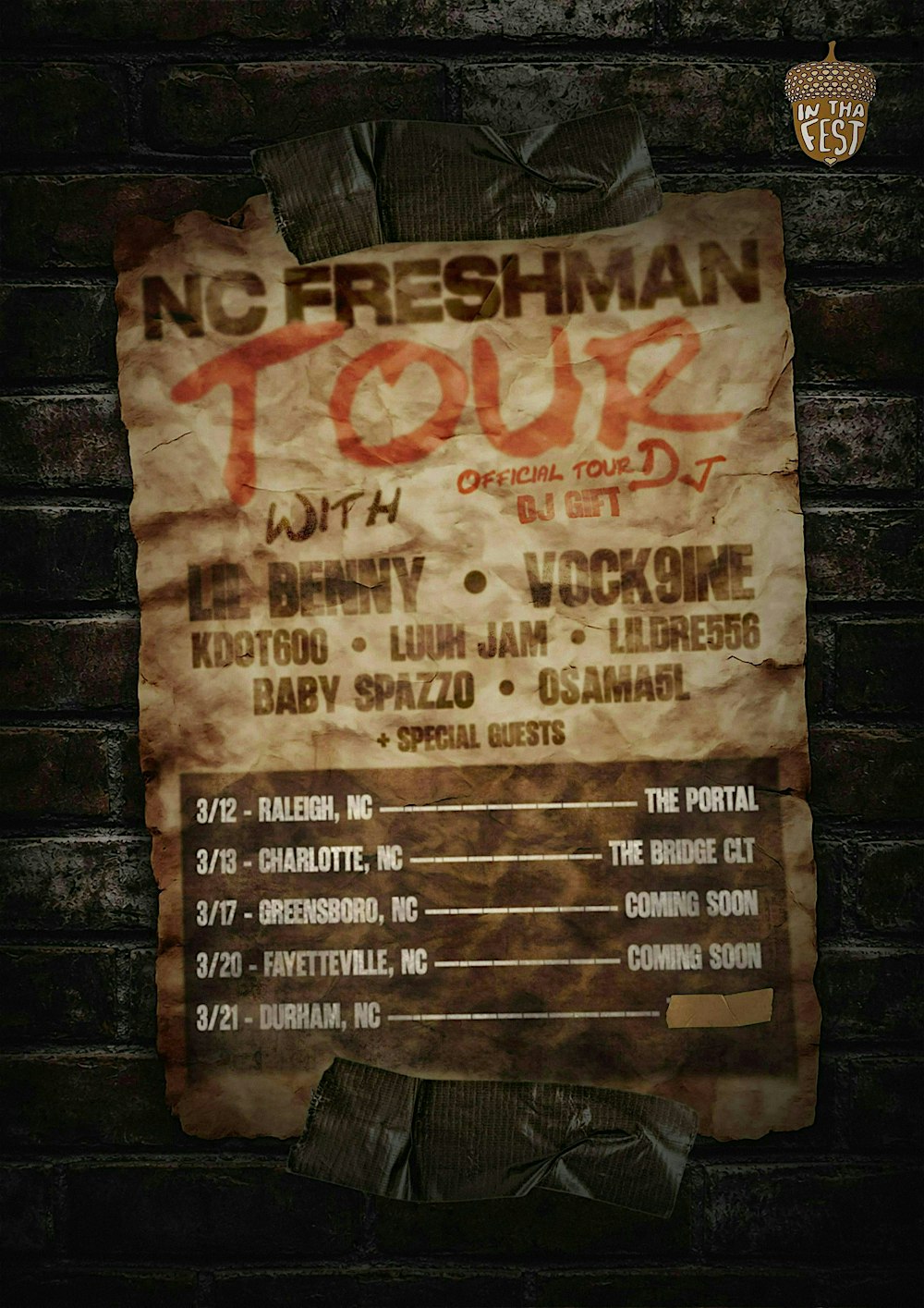 Nc Freshman Tour 26 (Charlotte, Nc)