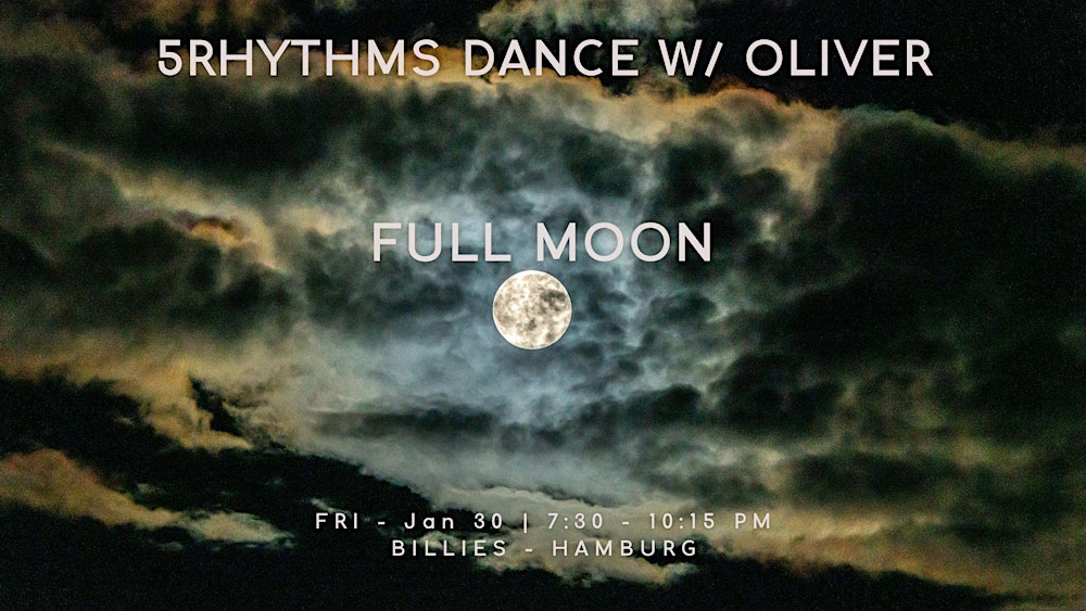5Rhythms Dance with Oliver: Full Moon