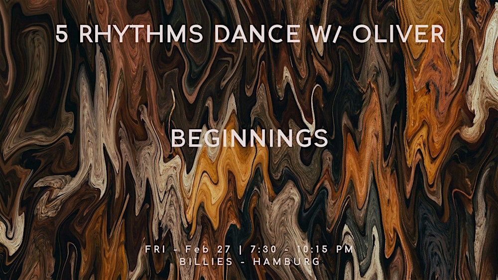 5Rhythms Dance with Oliver: Beginnings
