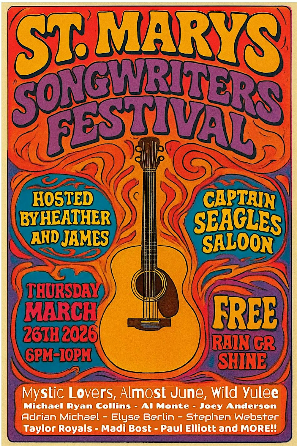 St Marys Songwriters Festival