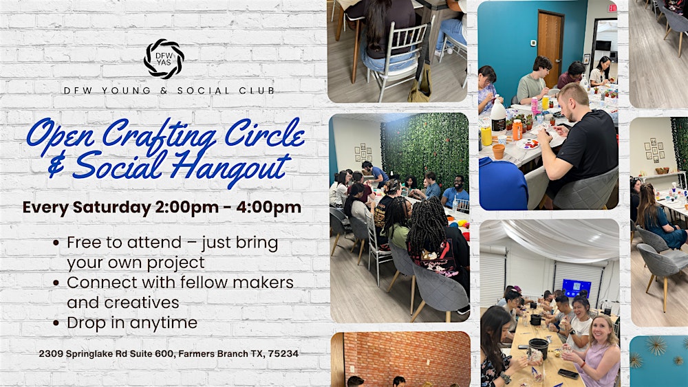 Open Crafting Circle & Social Hangout