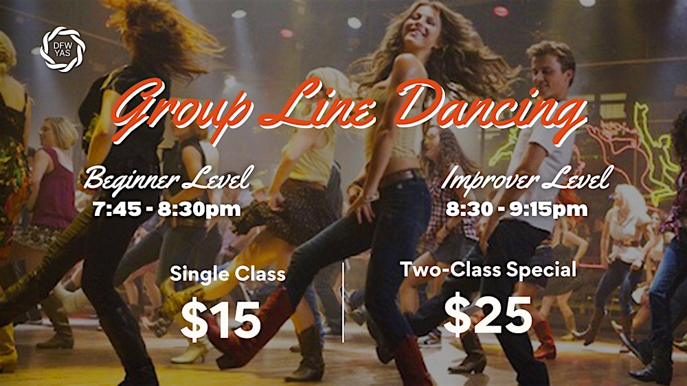 Group Line Dancing: Beginner and Improver Classes