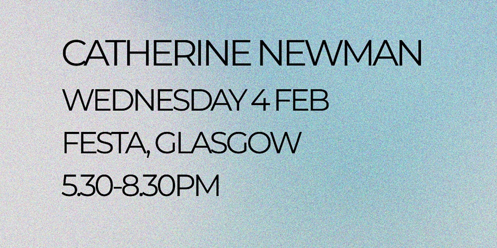 Bookface Sip & Swap with Catherine Newman at Festa, Glasgow