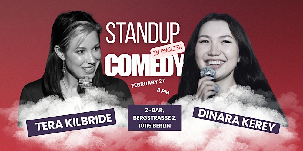 Comedy in English: SPECIAL DOUBLE with Dinara and Tera!