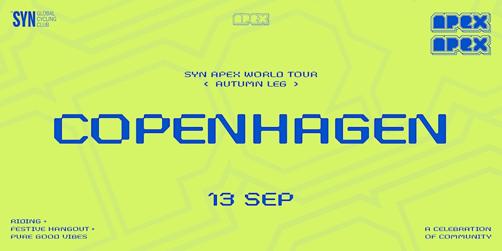 SYN APEX World Tour 2026—Copenhagen