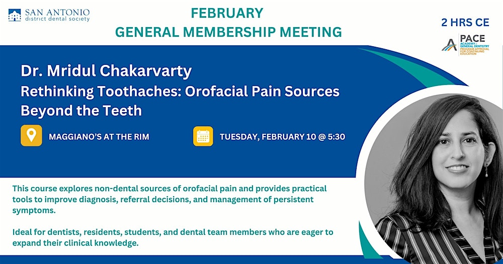 February General Membership Meeting