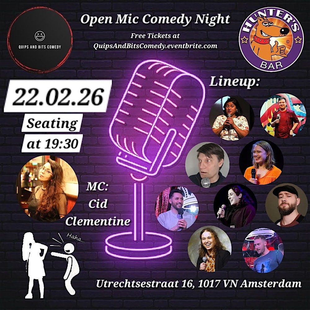 Hunter's Bar Open Mic Comedy