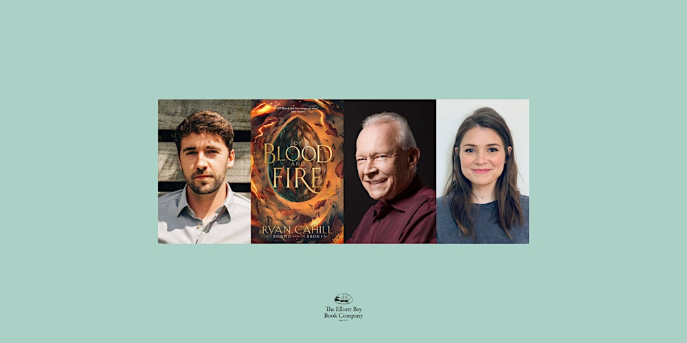 Ryan Cahill w/ Terry Brooks & BookBorn, OF BLOOD AND FIRE