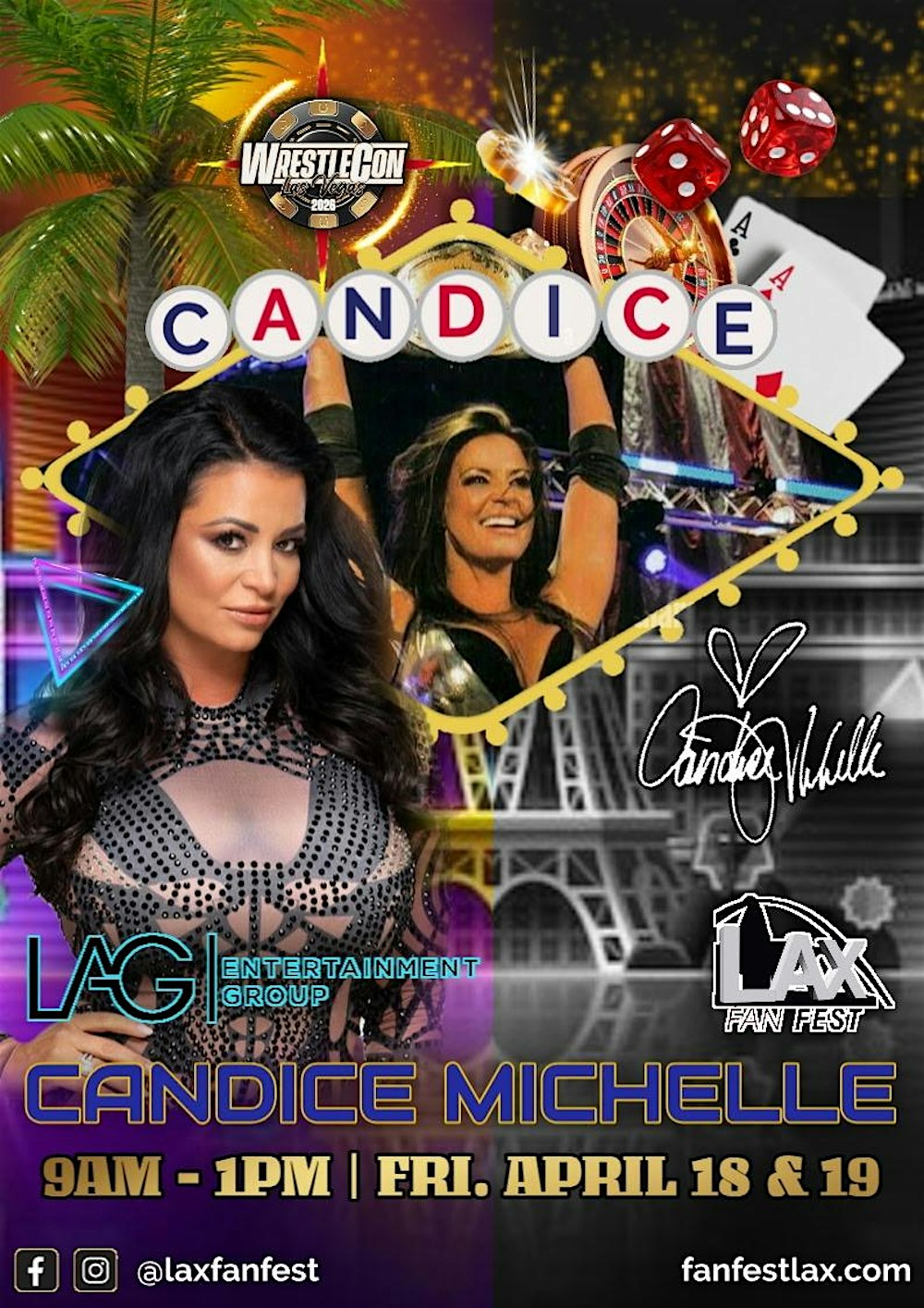 Candice Michelle Autograph Experience -Wrestlecon