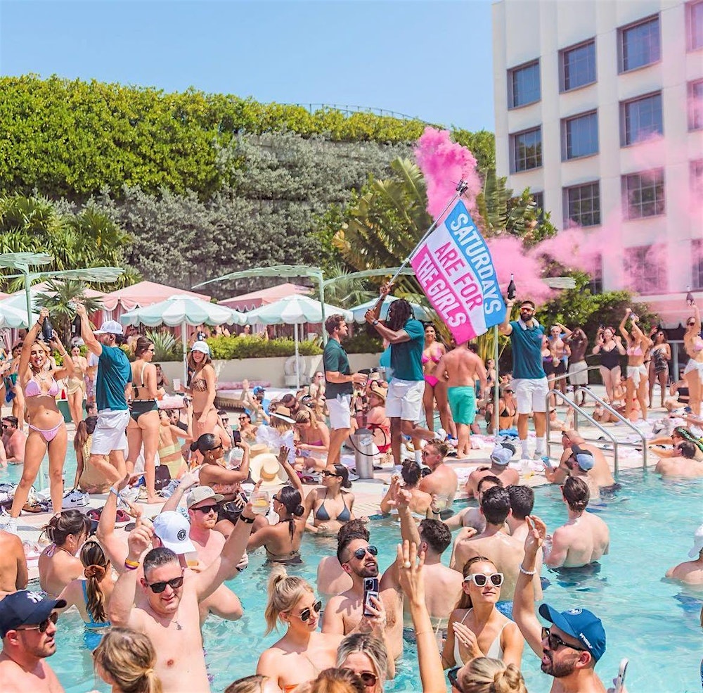 Strawberry Moon Pool Party