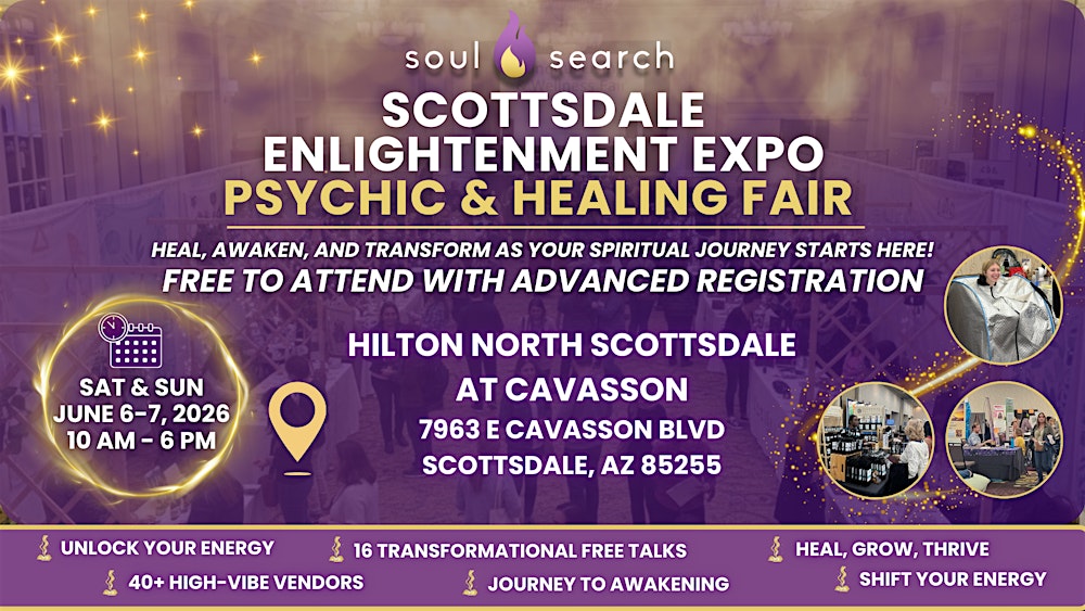 SoulSearch Scottsdale Enlightenment Expo Psychic & Healing Fair