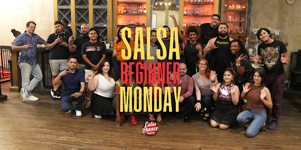Salsa Lessons for Beginners. Mondays at 7p in Houston 02/09