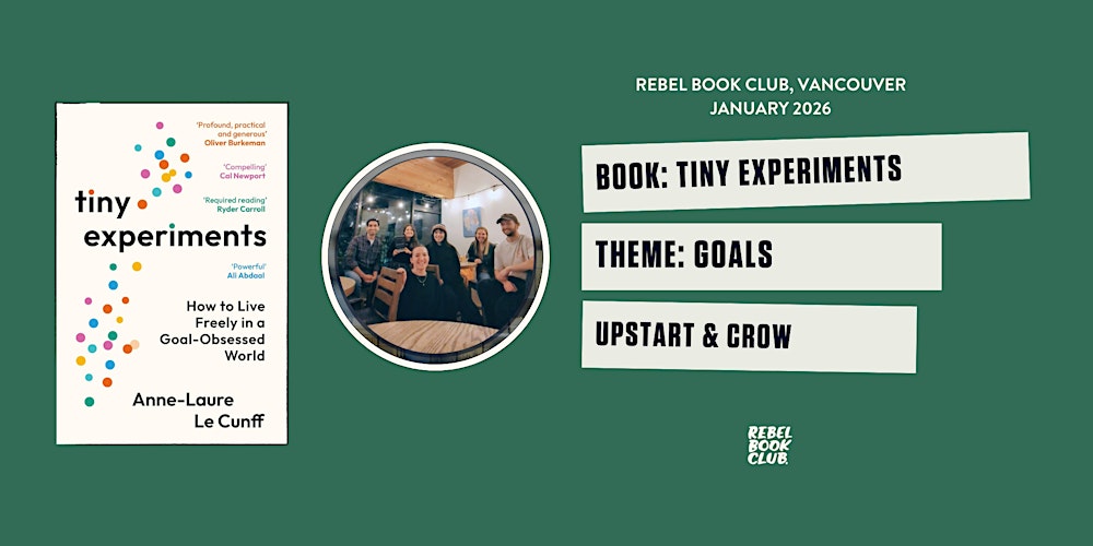 Rebel Book Club Vancouver x GOALS