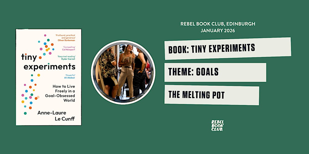 Rebel Book Club Edinburgh x GOALS