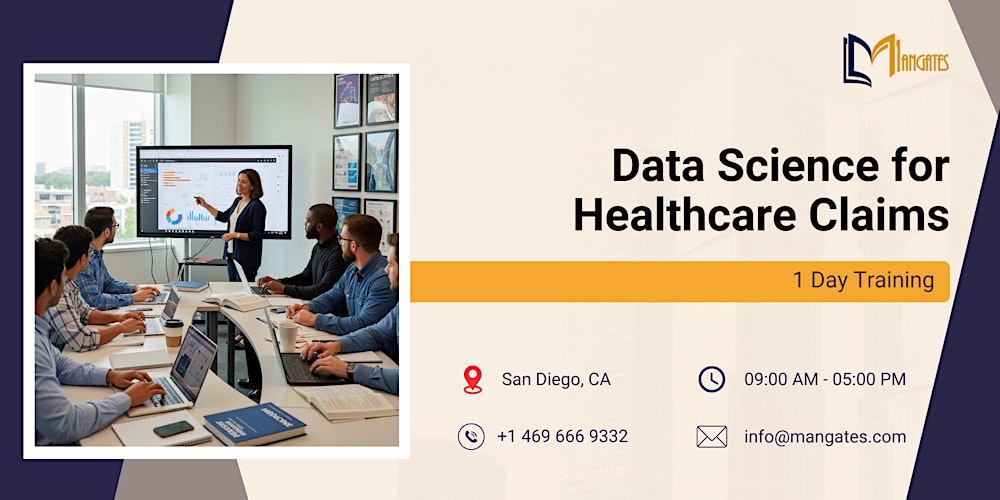 Data Science for Healthcare Claims: 1 Day Training in San Diego, CA