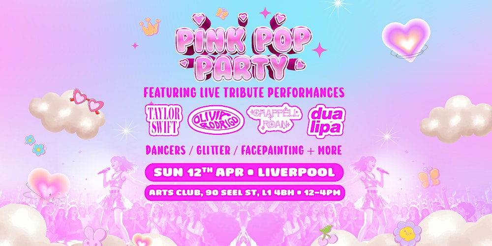 The Pink Pop Party Is Coming To Liverpool!