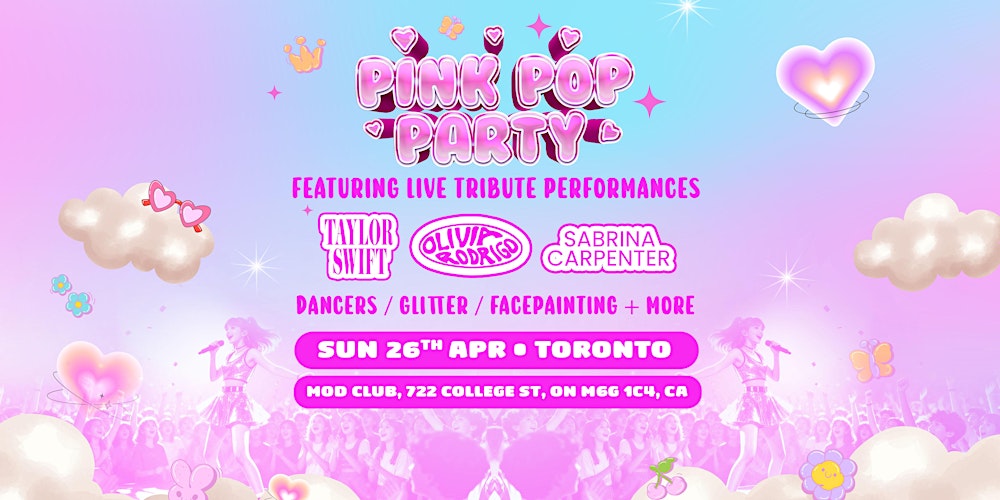 The Pink Pop Party Is Coming To Toronto!