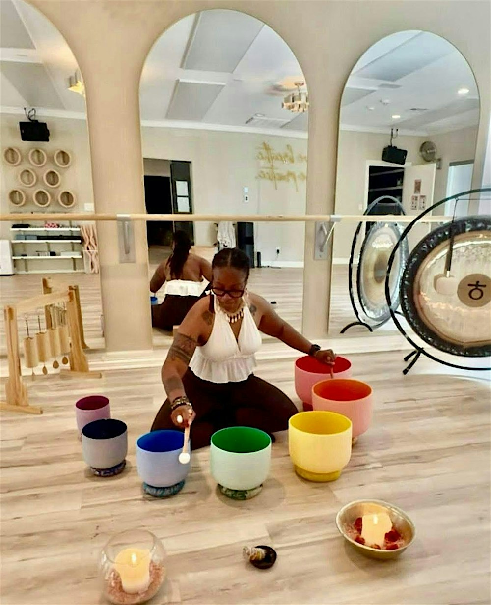 Wind Down Wednesday Candlelight Gentle Flow + Sound Bowls (We Vibe Studios)