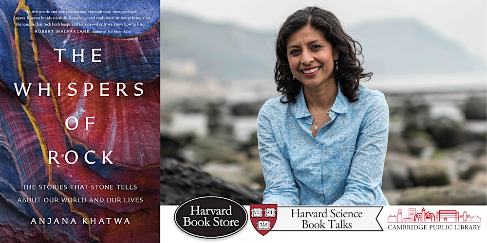 Dr. Anjana Khatwa at the Cambridge Public Library