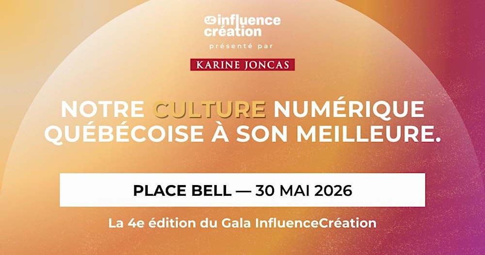 Gala InfluenceCréation 2025 — 4e Édition