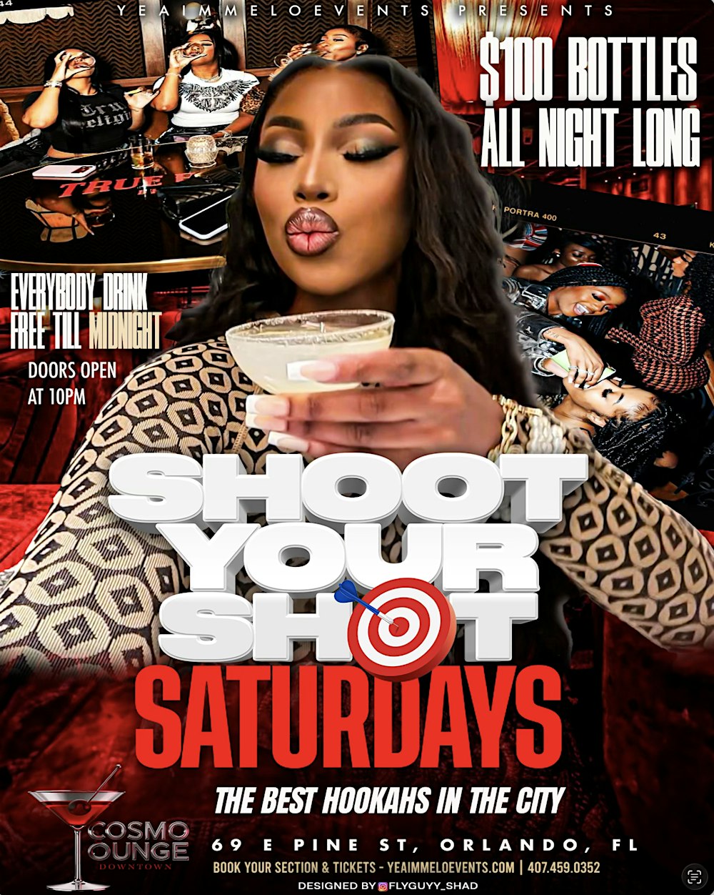 Shoot Your Shot Saturday - Cosmo Lounge