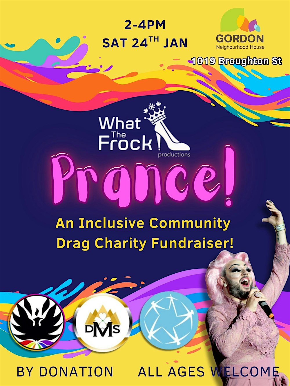 Prance! An inclusive community Drag charity fundraiser!