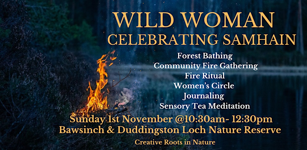 Wild Woman celebrating Samhain
