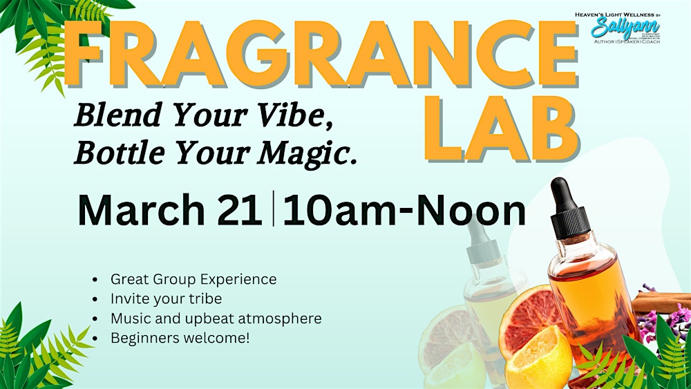 Fragrance Lab- Blend Your Vibe