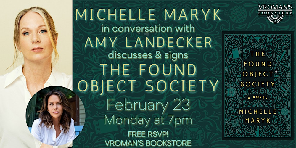 Michelle Maryk, with Amy Landecker, presents The Found Object Society
