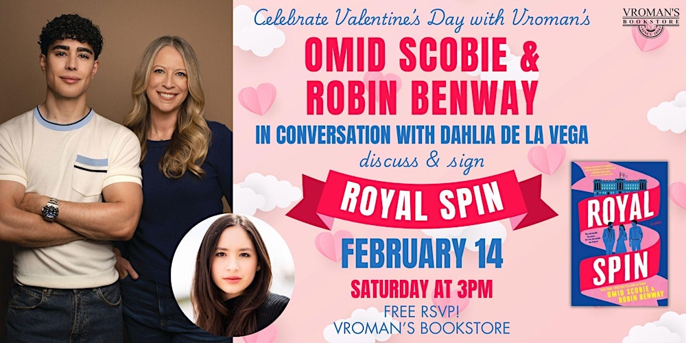 Omid Scobie and Robin Benway discuss & sign Royal Spin