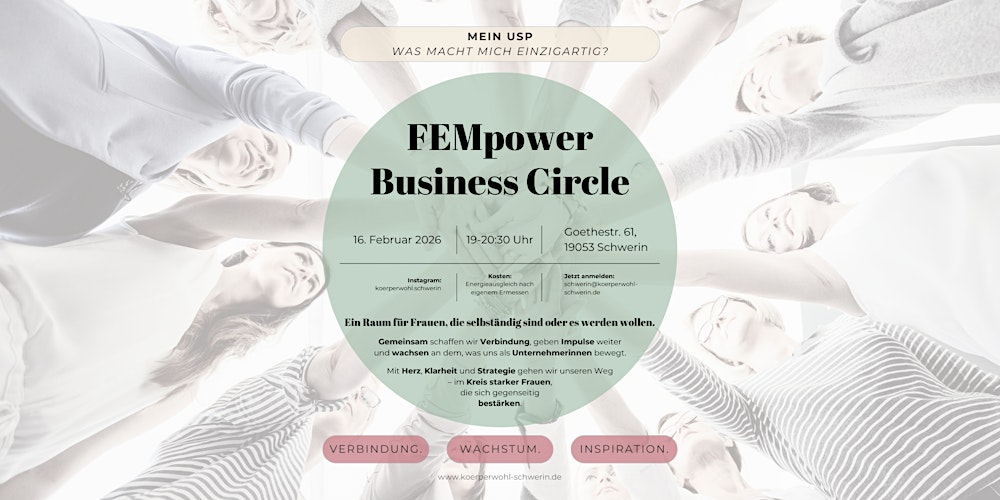 FEMpower Business Circle: Mein USP