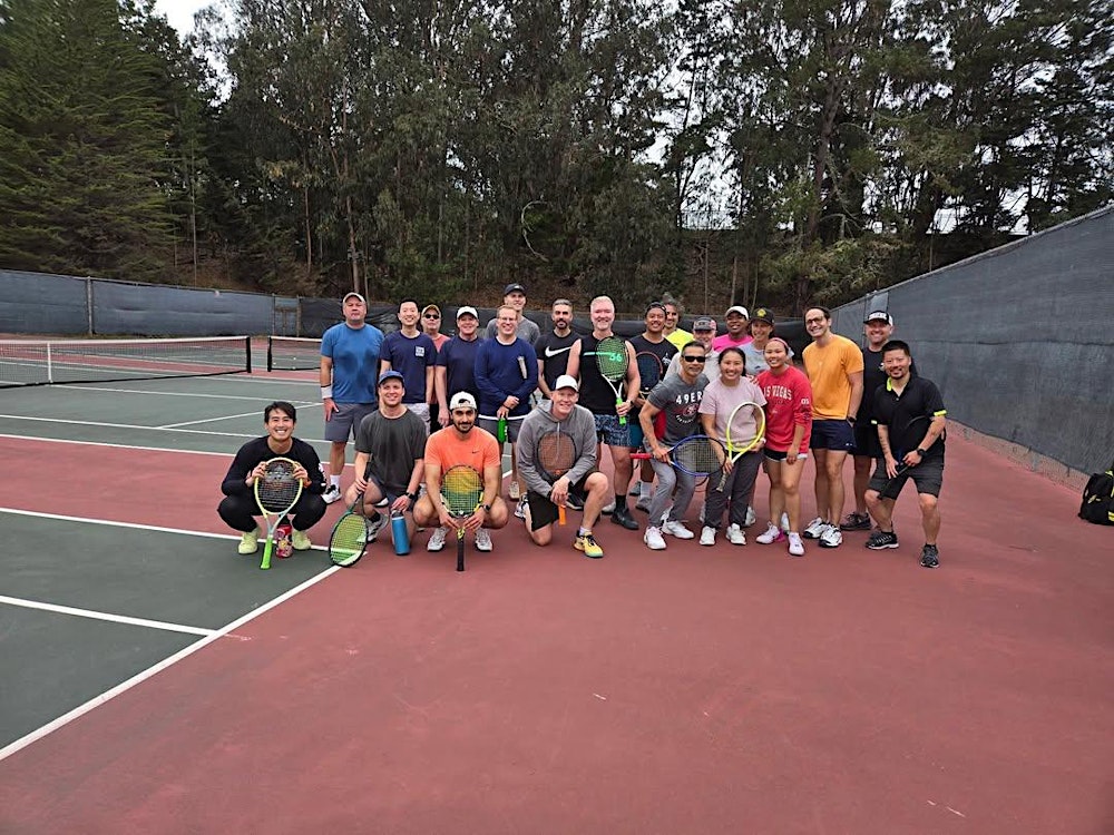 GLTF  Social Doubles Tennis!