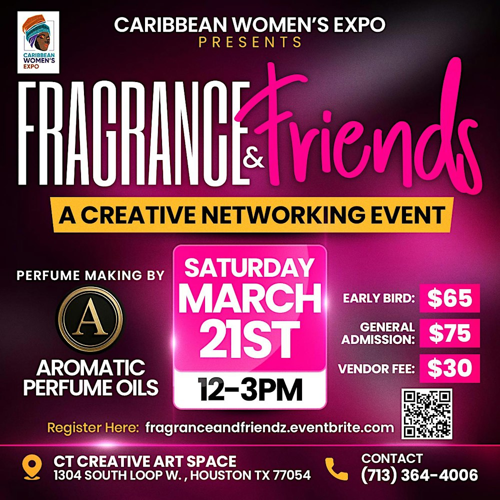 Fragrance and Friends- A Creative Networking Event