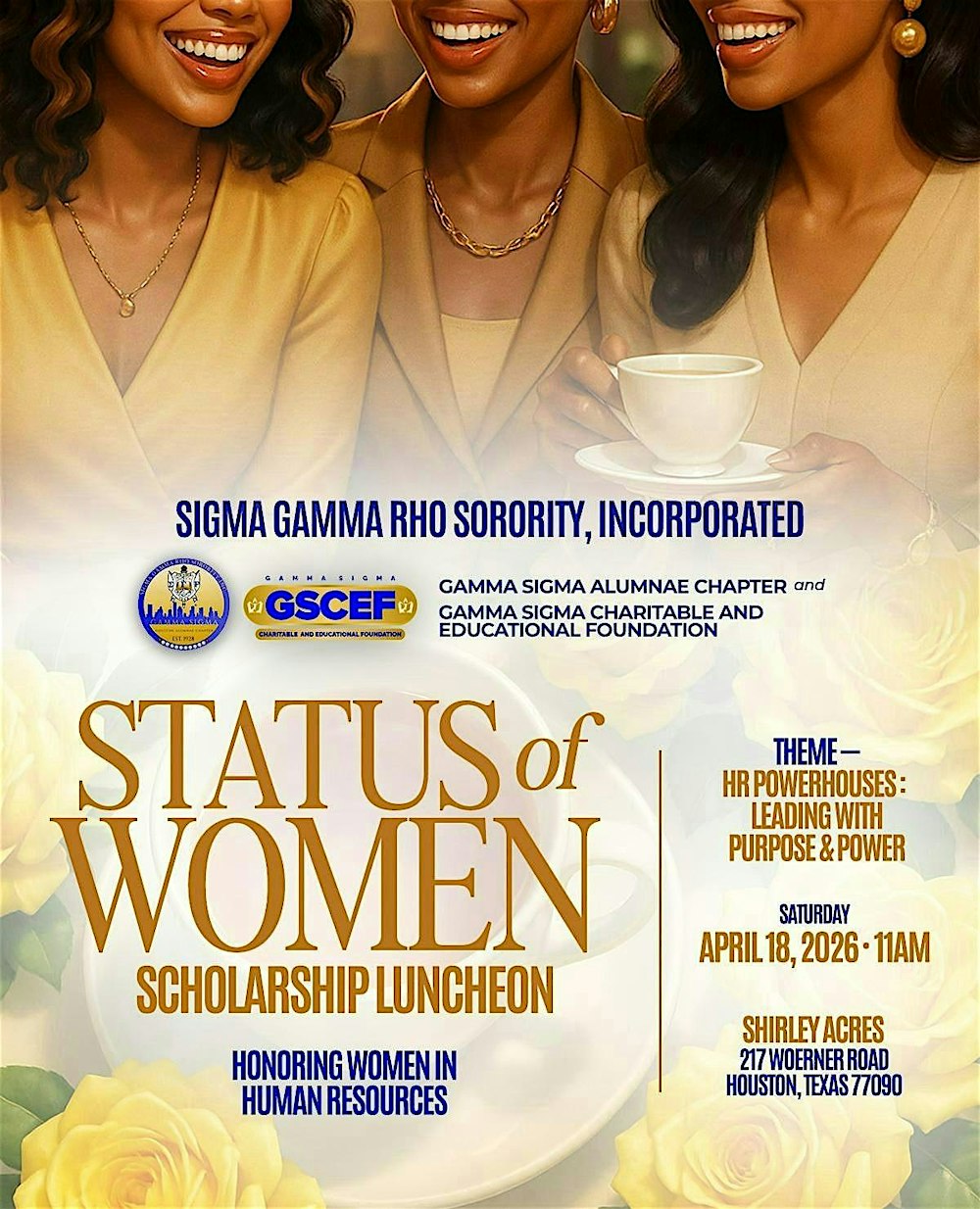 2026 Status of Women Scholarship Luncheon