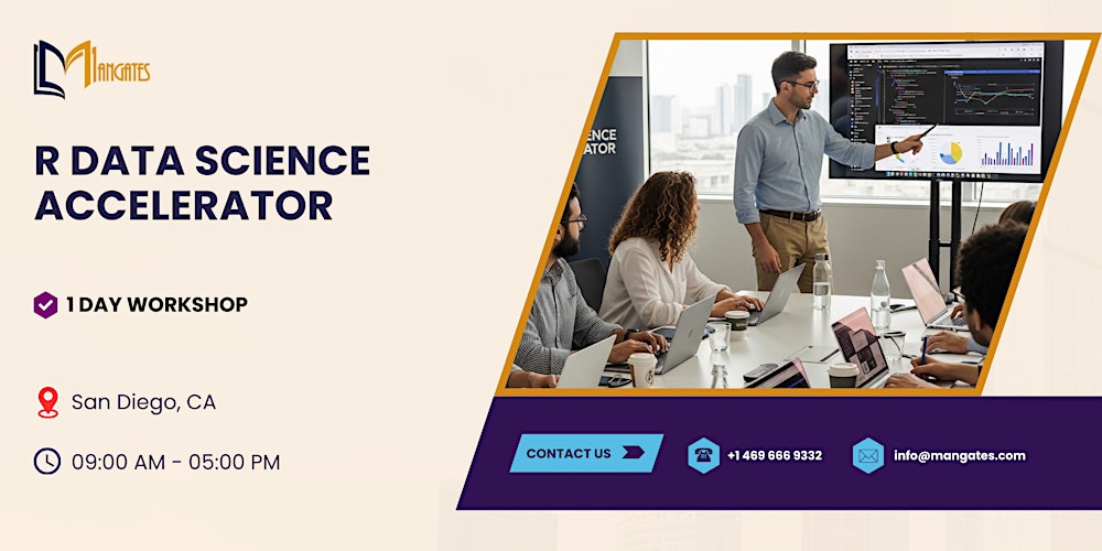 R Data Science Accelerator: 1 Day Workshop in San Diego, CA