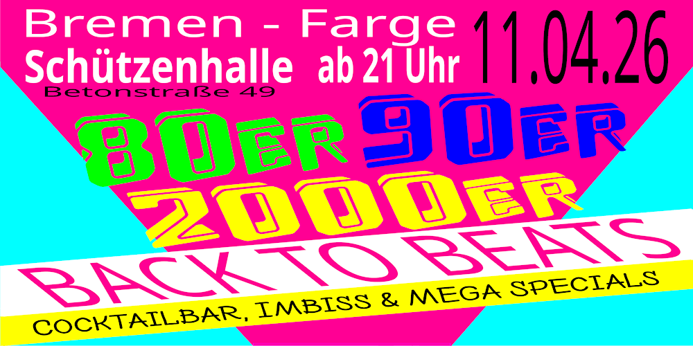 80er 90er 2000er Party
