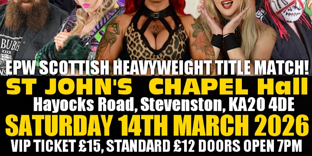 AMERICAN WRESTLING EPW STEVENSTON