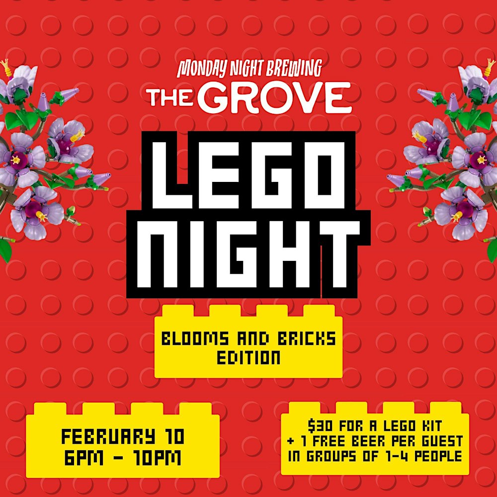 Blooms And Bricks: LEGO Flower Night