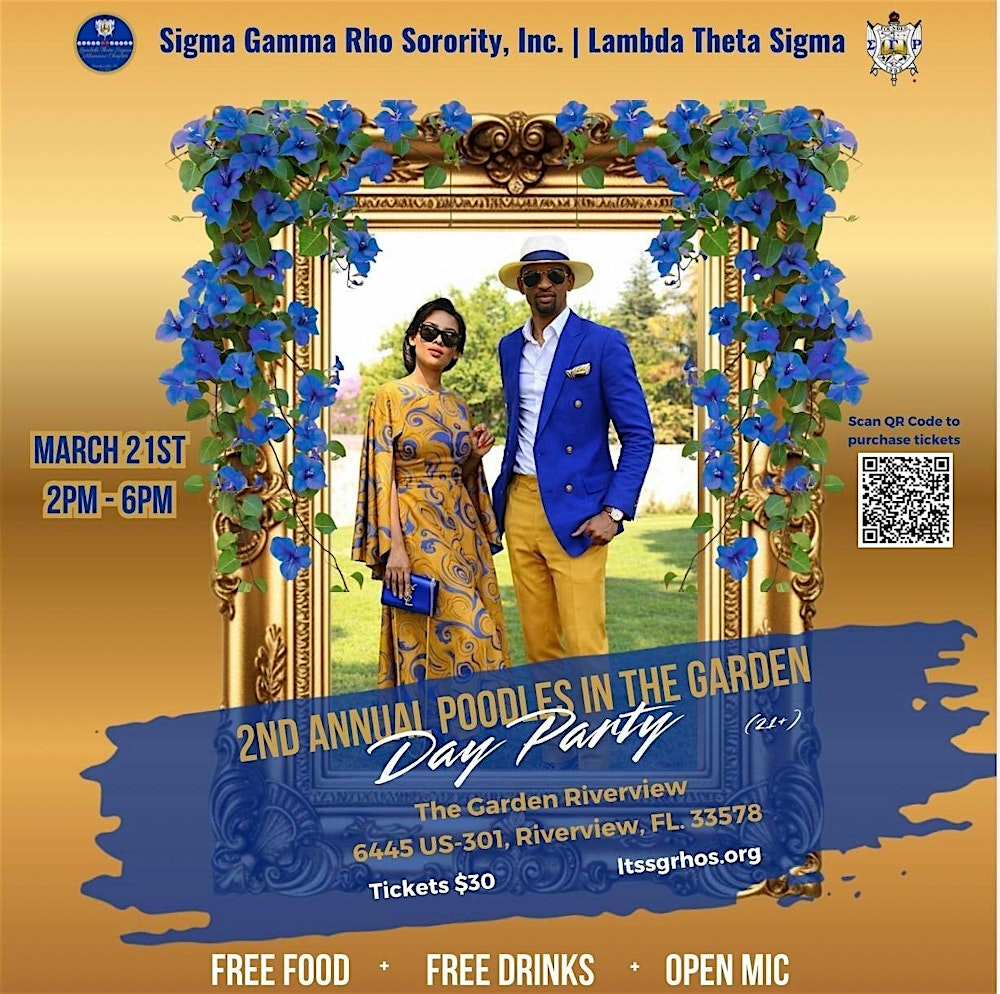 Poodles in the Garden Day Party