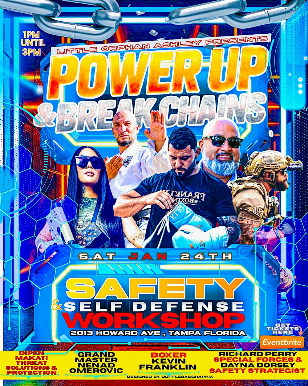 POWER UP & BREAK CHAINS SELF DEFENSE WORKSHOP