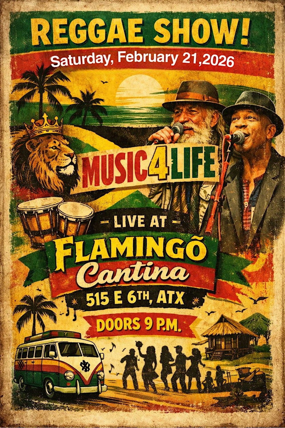 Feel The Vibes - Music 4 Life Live at Flamingo Cantina