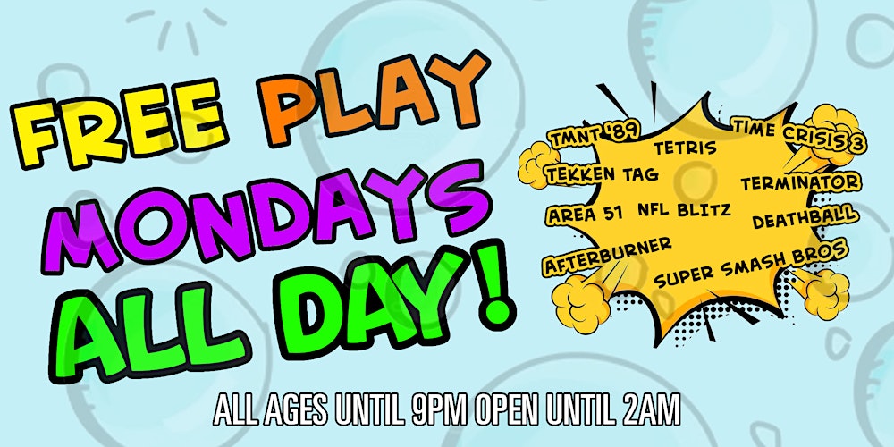 Free Play Monday
