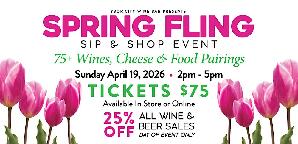 Spring Fling Sip & Shop