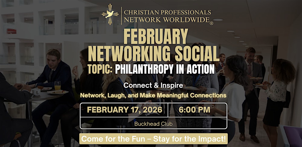 February Networking Social: Philanthropy in Action