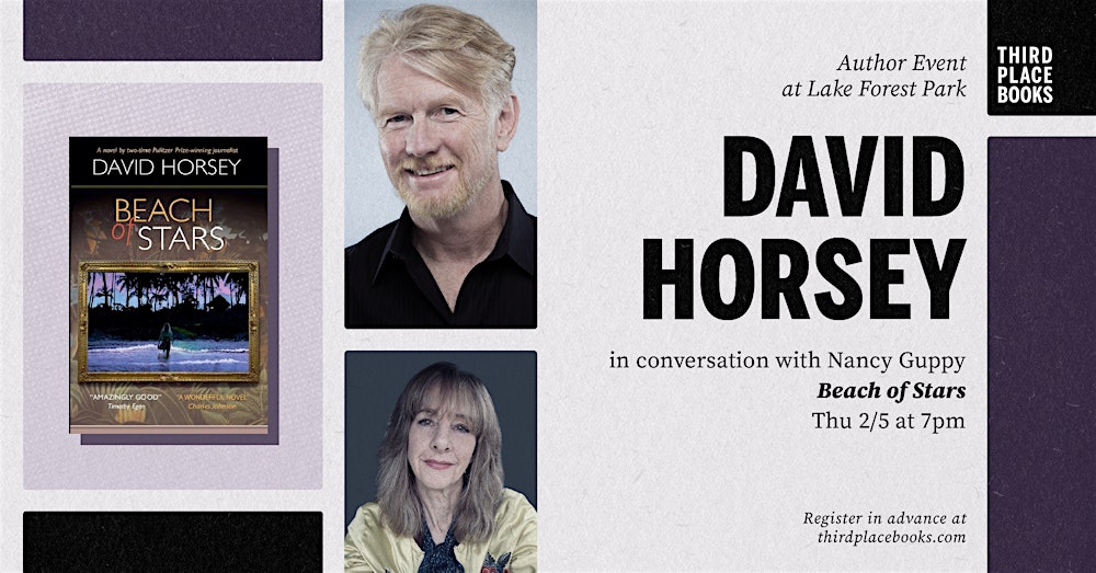 David Horsey with Nancy Guppy — 'Beach of Stars'