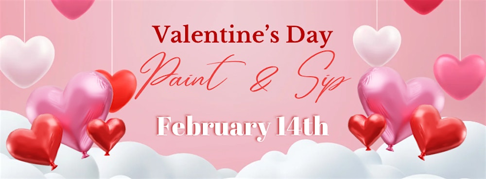 Valentine’s Day Paint and Sip -Dog Co February 14th