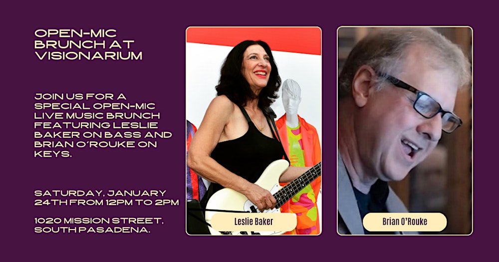 Open-Mic Brunch at Visionarium ✨