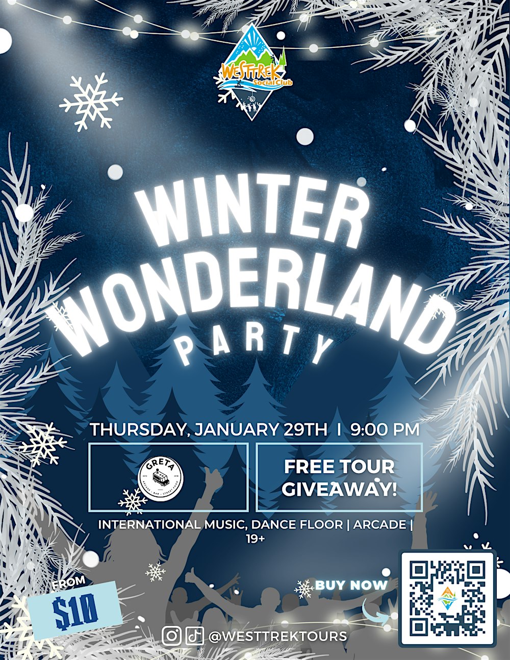 West Trek's Winter Wonderland Party