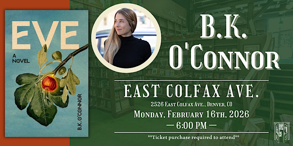 B.K. O'Connor Live at Tattered Cover Colfax